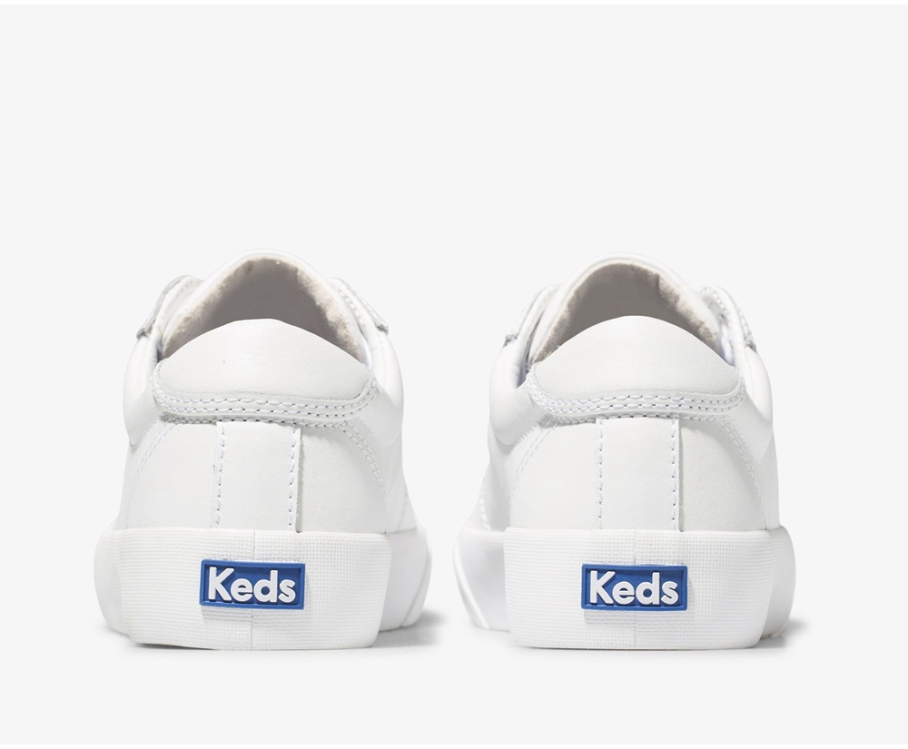 Keds Womens Sneakers White - Crew Kick 75 Leather - 761DKLEPQ